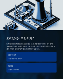 SMR은 무엇일까?