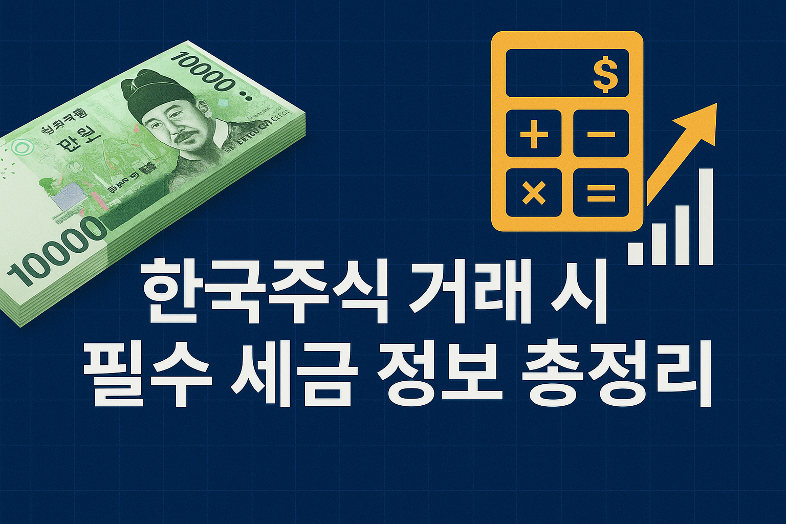 국내주식 세금 정리