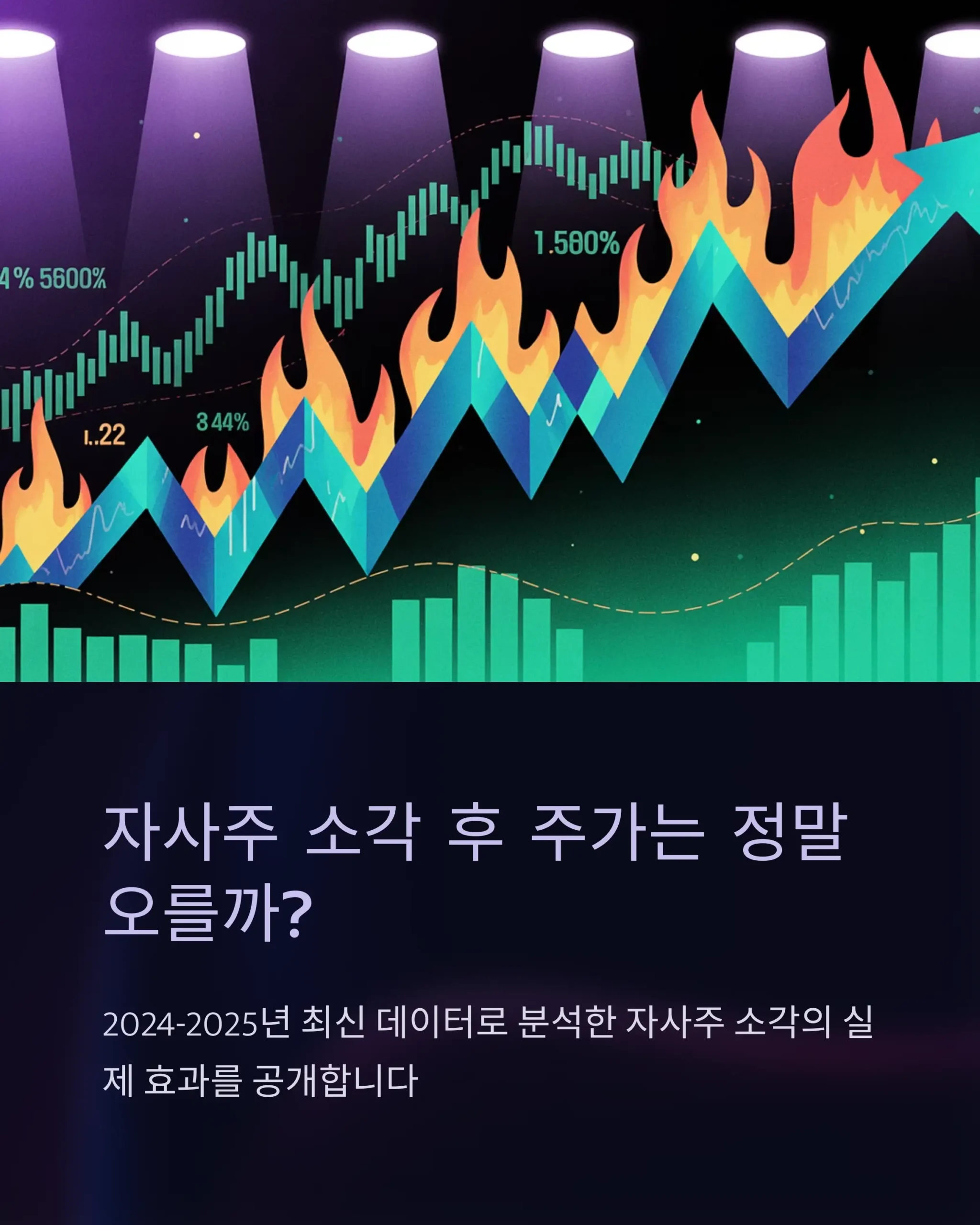 자사주 소각 후 주가