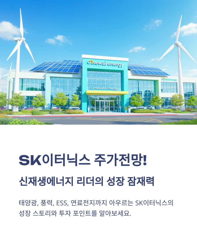 SK이터닉스 주가